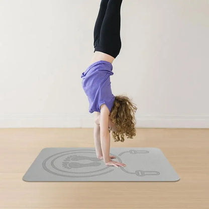 Premium Anti-Noise Jump Rope Mat - Shock Absorbing, Non-Slip TPE Yoga & Fitness Mat for Ultimate Comfort and Performance